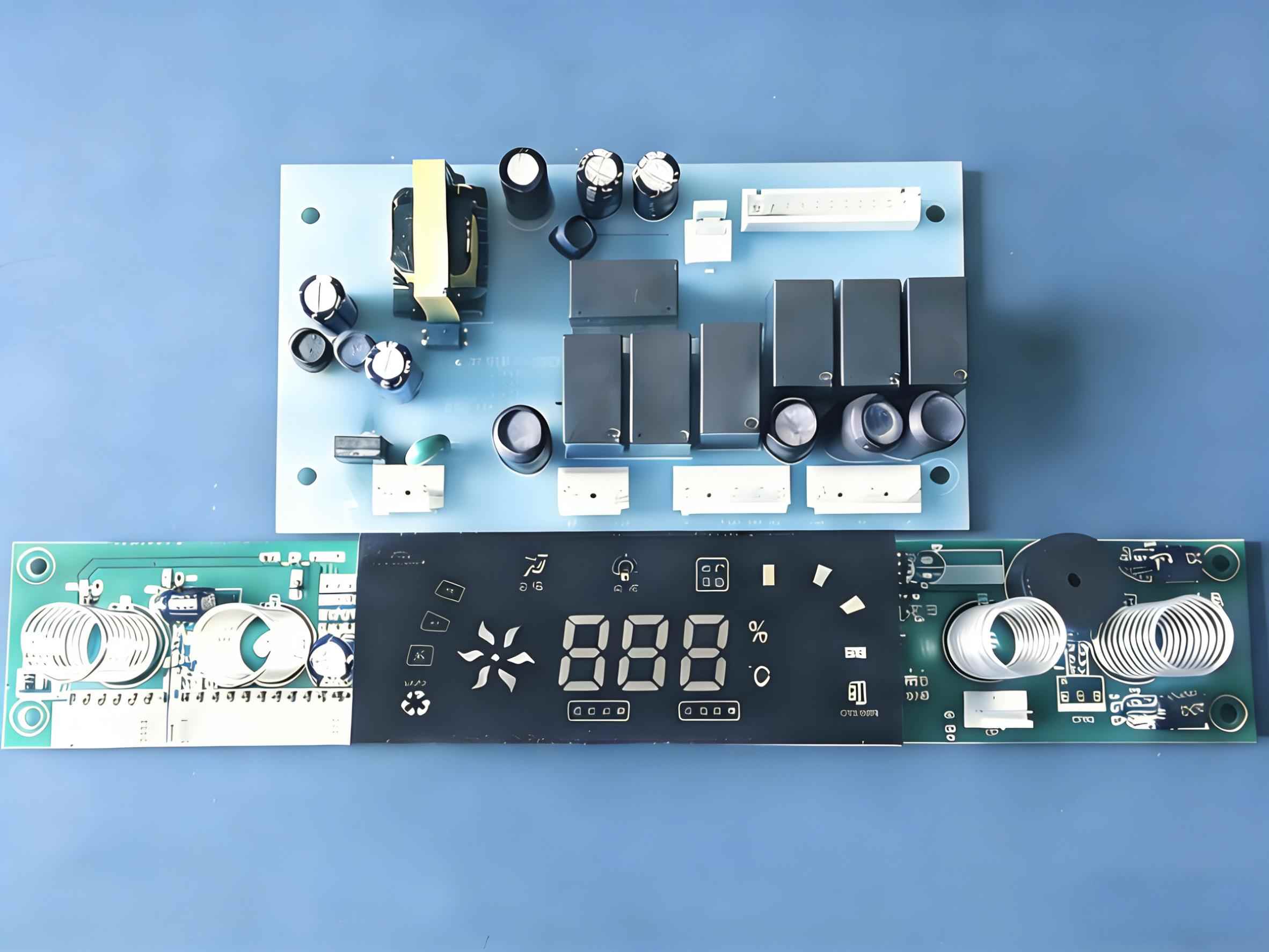 Intelligent Air Quality Monitor Control Board featuring PM2.5 laser sensor interface.