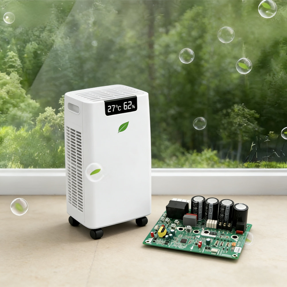 ユニバーサルスマート除湿機制御ボード PCB - FOC インバーター、Wi-Fi 対応、PID アルゴリズム